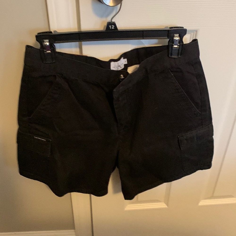 New Directions Shirt in Petite Medium and Black Calvin Klein Shorts size 8